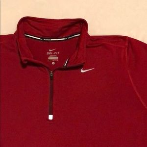 Nike Running Dry Fit Quarter Zip Sweater